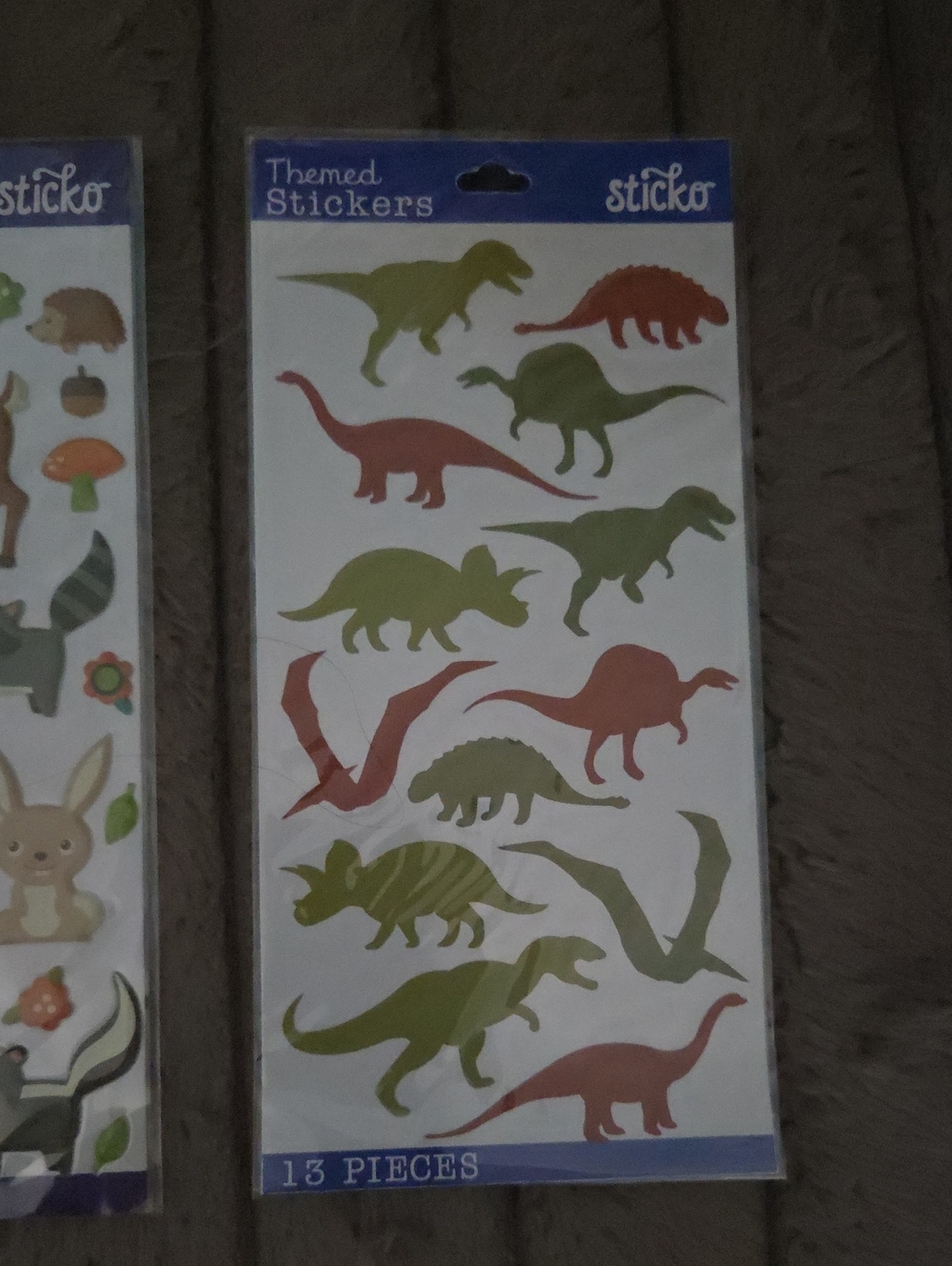American Crafts | Animal Sticker Packs - Assorted Green/Brown/Orange - Picture 4 of 4